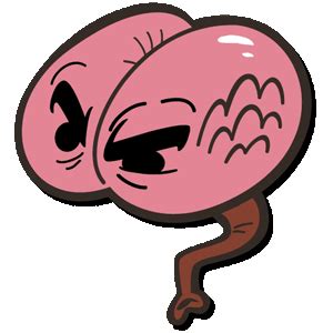 evil brain cartoon character|evil con carne hector.